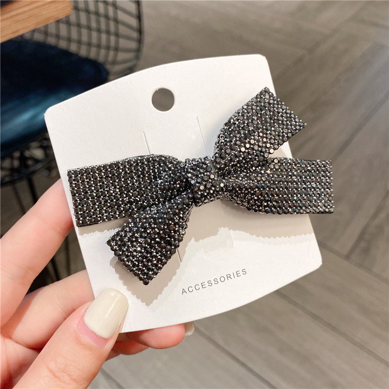Wholesale Full Diamond Bow Grip Clip